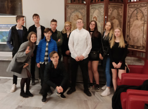Klasa 1HS na przedstawieniu Don Kichot w Teatrze Wielkim